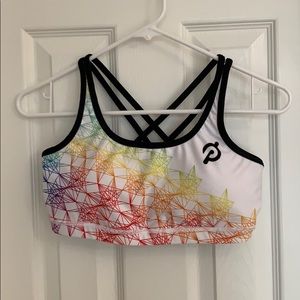 Medium peloton pride bra
